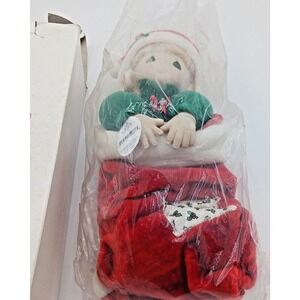 Precious Moments Holiday Doll‎ 16*Collection Nikki Christmas Stocking QVC in Box